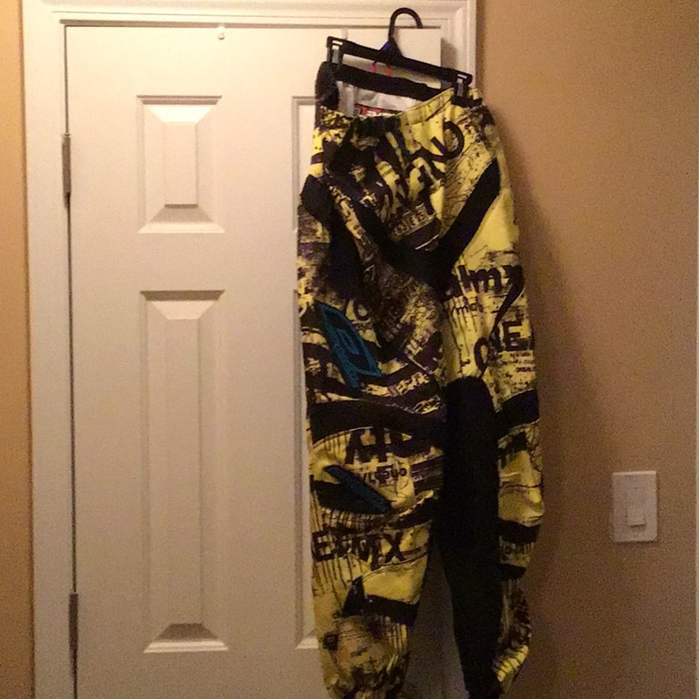 O’Neal riding pants.